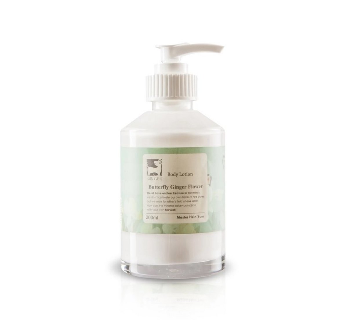 蝴蝶白薑花身體凝乳 200ml