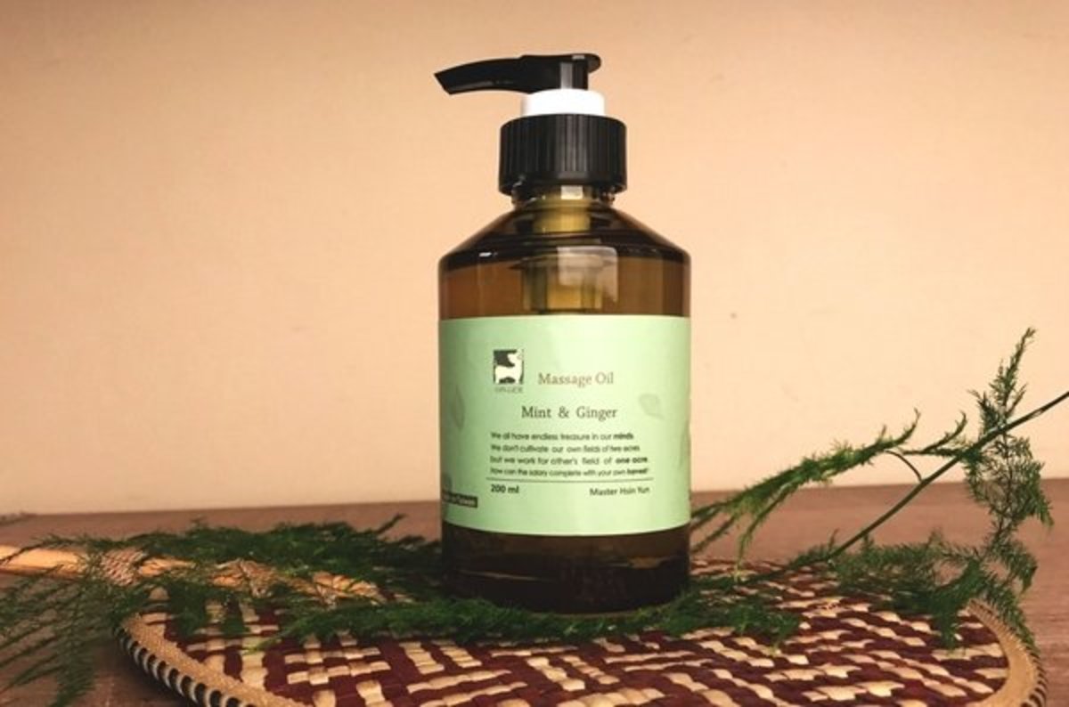 冰薄暖薑按摩油 200ml