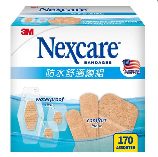 3M Nexcare Waterproof & Comfort Bandages Pack